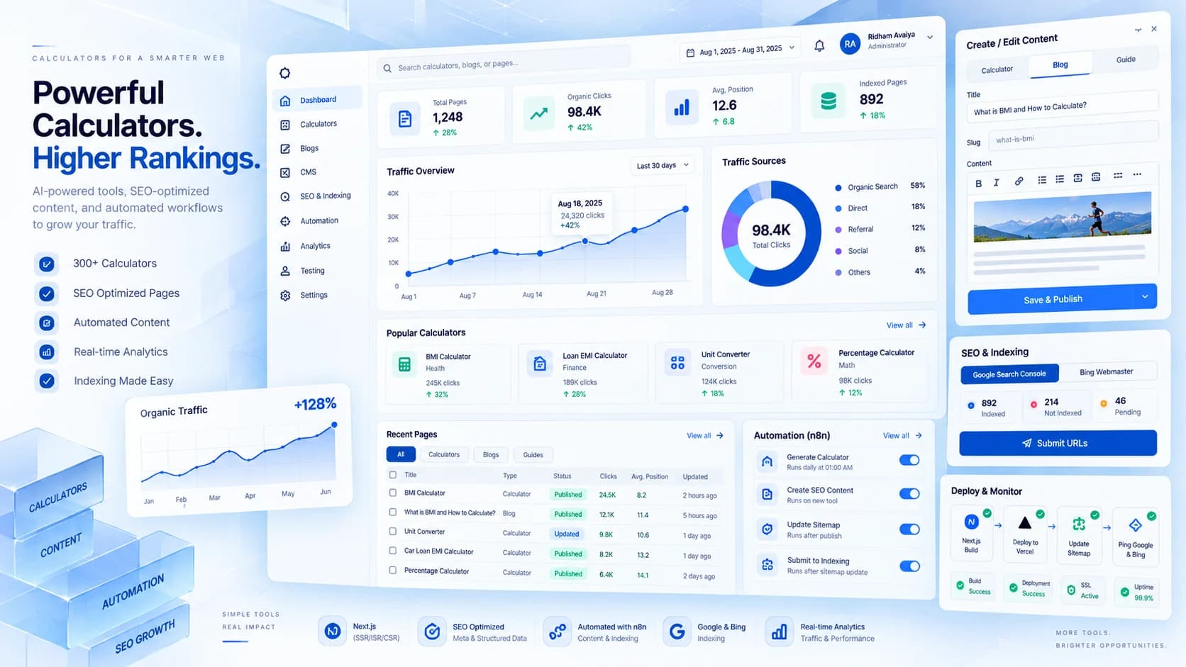 CalcifyAI product interface preview