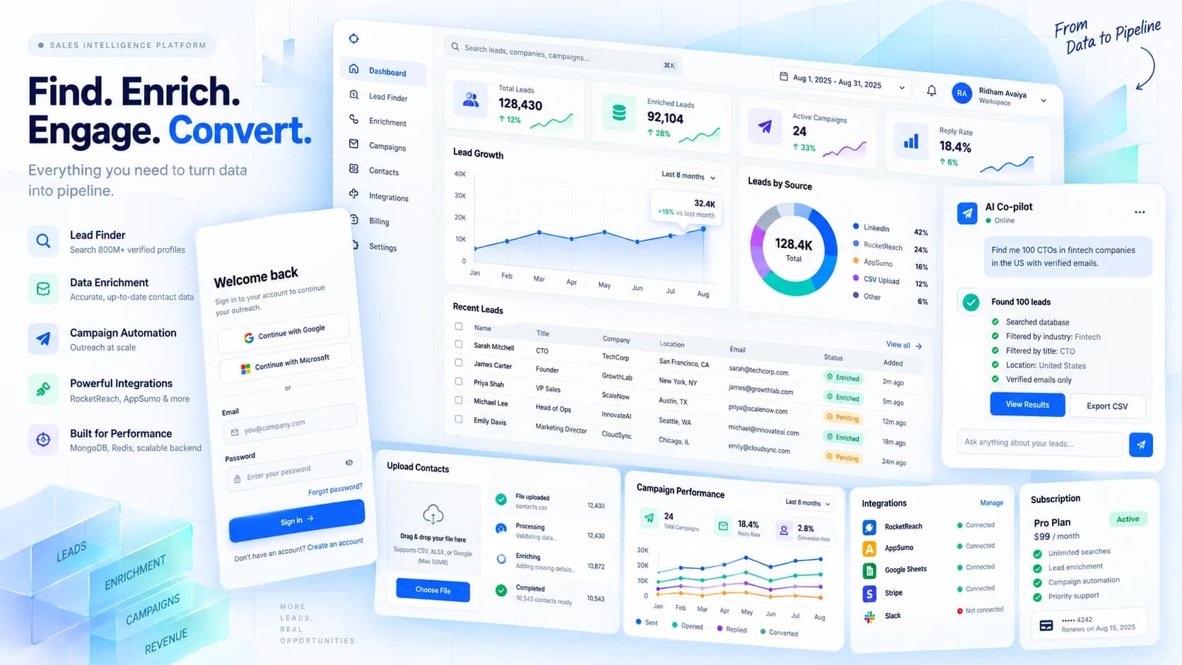 Success AI product interface preview